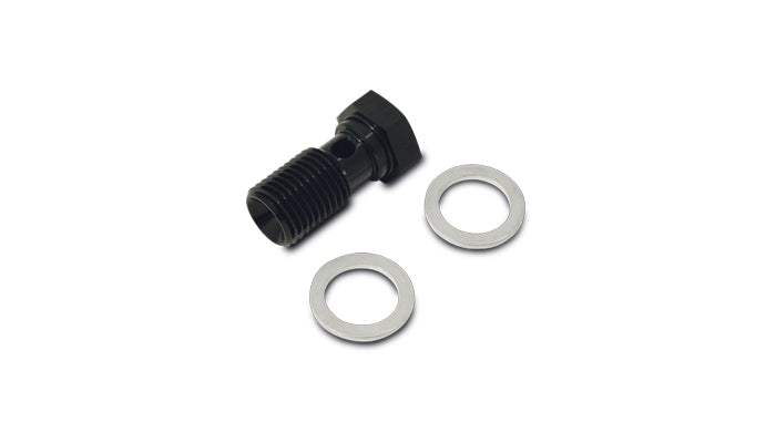 Vibrant Performance - 11450 - Banjo Bolt, Thread Size: M10 x 1.5 - Bolt Length: 23mm