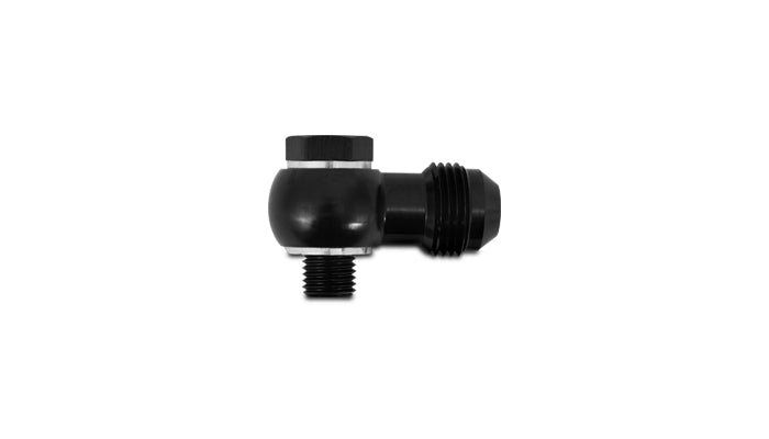 Vibrant Performance - 11586 - Single Male Banjo Adapter Assembly - Banjo Size: -8AN - Bolt Size: 9/16-24