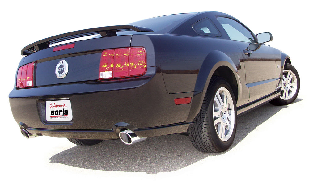 Borla Axle-Back Exhaust System - S-Type — 2005-2009 Ford Mustang (11750)