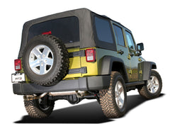 Borla Axle-Back Exhaust System - Touring — 2007-2011 Jeep Wrangler