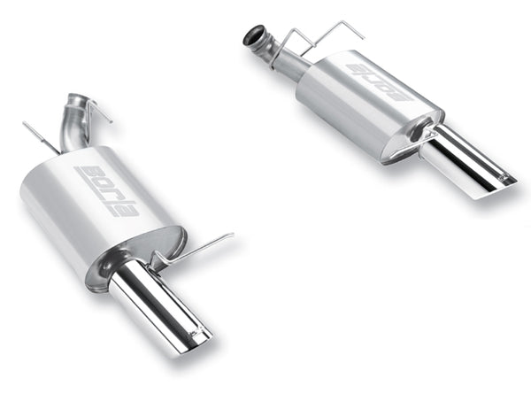 Borla Axle-Back Exhaust System - ATAK — 2011-2012 Ford Mustang