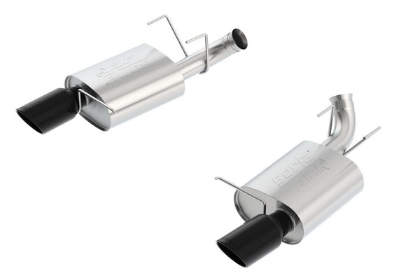 Borla Axle-Back Exhaust System - ATAK — 2011-2012 Ford Mustang