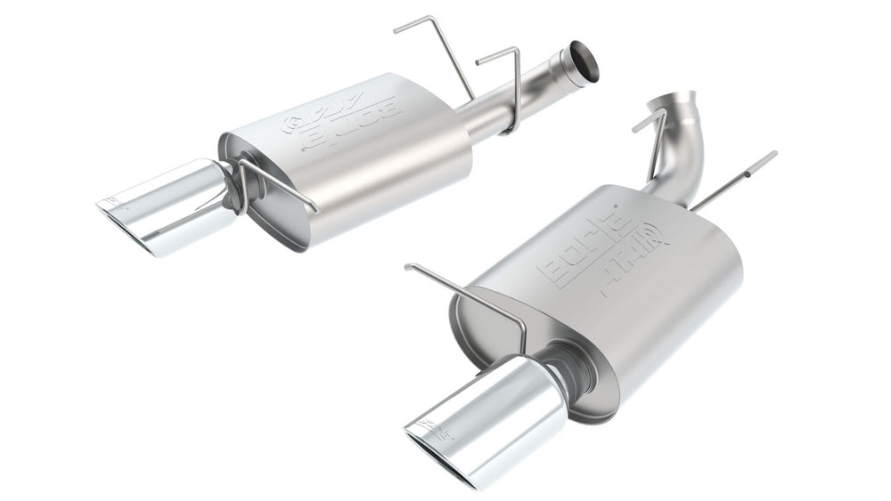 Borla Axle-Back Exhaust System - ATAK — 2011-2012 Ford Mustang