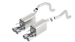 Borla Axle-Back Exhaust System - ATAK — 2009-2013 Chevrolet Corvette