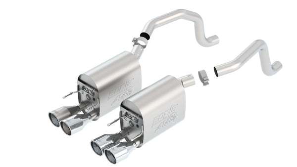 Borla Système d'échappement Axle-Back - ATAK — 2009-2013 Chevrolet Corvette
