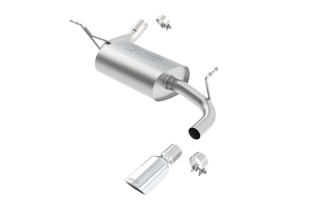Borla Axle-Back Exhaust System - Touring — 2012-2017 Jeep Wrangler