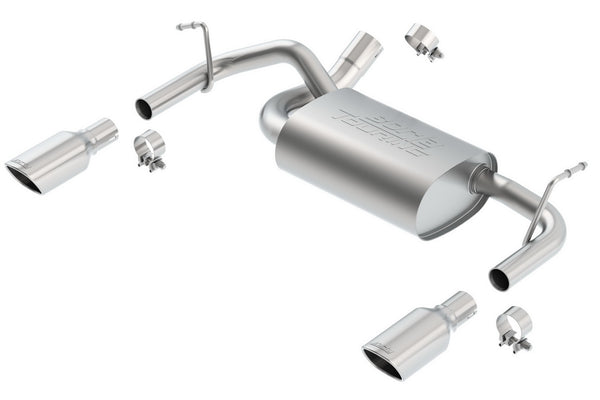 Borla Système d'échappement Axle-Back - Touring — 2012-2017 Jeep Wrangler