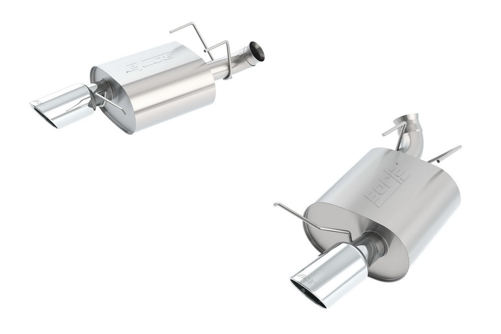 Borla Axle-Back Exhaust System - Touring — 2013-2014 Ford Mustang