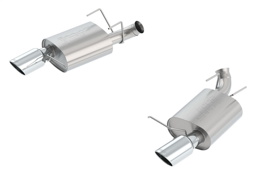 Borla Axle-Back Exhaust System - S-Type — 2013-2014 Ford Mustang