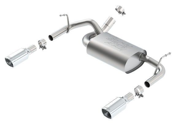 Borla Système d'échappement Axle-Back - ATAK — 2012-2017 Jeep Wrangler