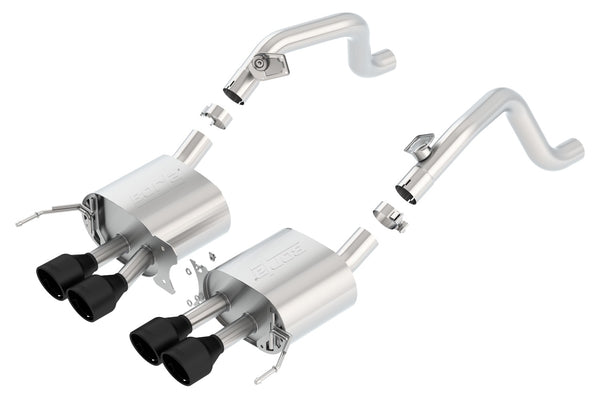 Borla Axle-Back Exhaust System - S-Type — 2014-2019 Chevrolet Corvette
