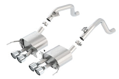 Borla Axle-Back Exhaust System - ATAK — 2014-2019 Chevrolet Corvette