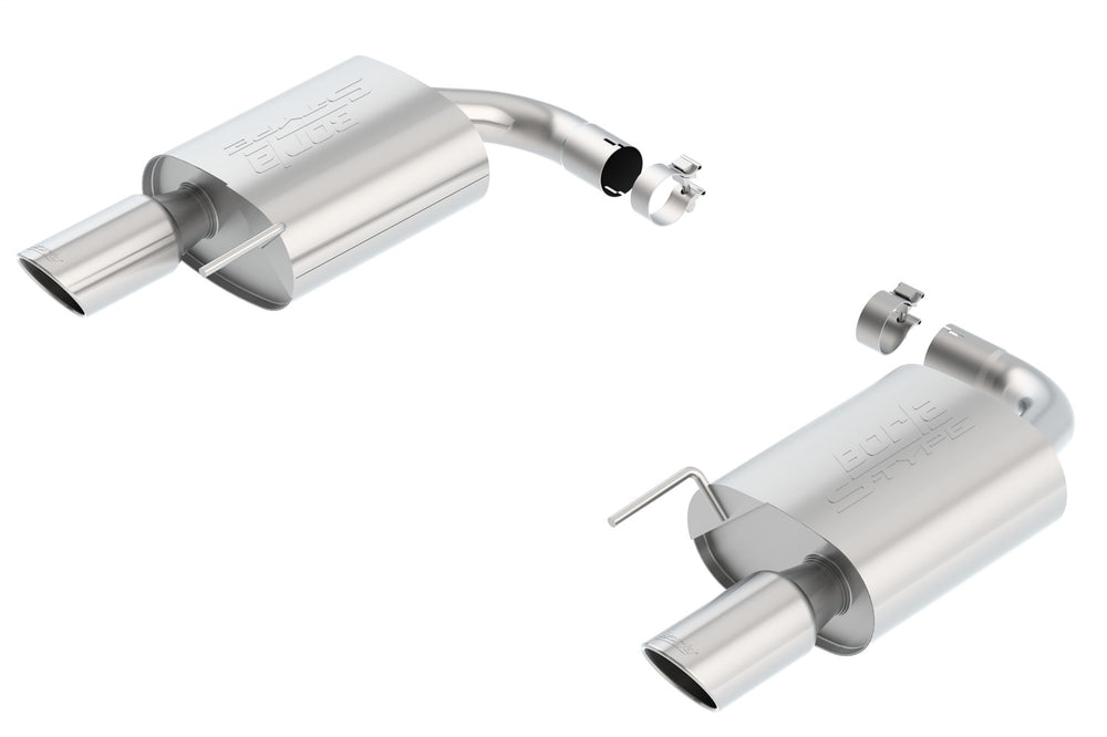 Borla Axle-Back Exhaust System - S-Type — 2015-2017 Ford Mustang