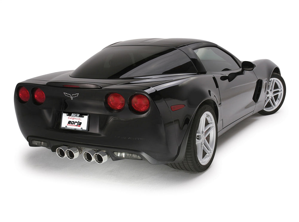 Borla Axle-Back Exhaust System - S-Type ll — 2006-2013 Chevrolet Corvette (11917)
