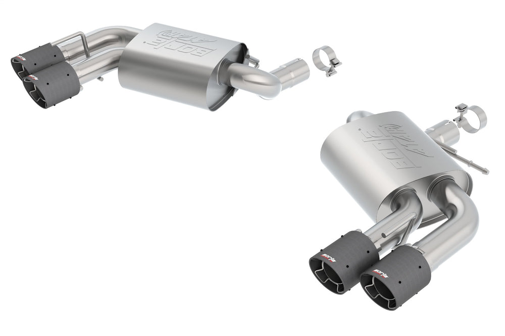 Borla Axle-Back Exhaust System - ATAK (11921CF)