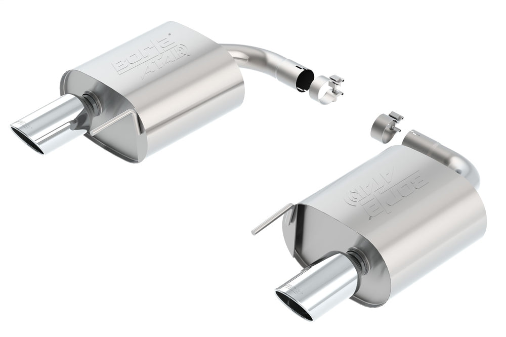Borla Axle-Back Exhaust System - ATAK — 2015-2023 Ford Mustang (11939)
