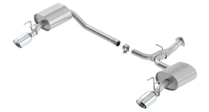 Axle-Back Exhaust System - S-Type — Front (11949)