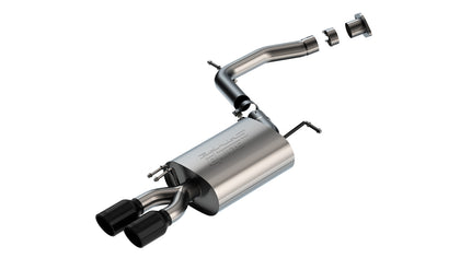 Axle-Back Exhaust System - S-Type — Front (11980BC)
