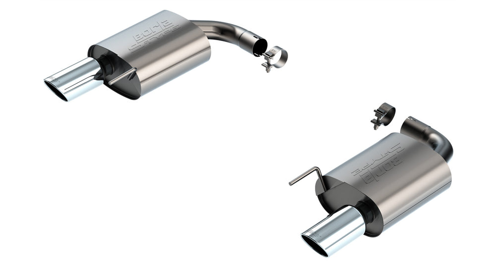 Borla Axle-Back Exhaust System - S-Type — 2024-2026 Ford Mustang (11983)