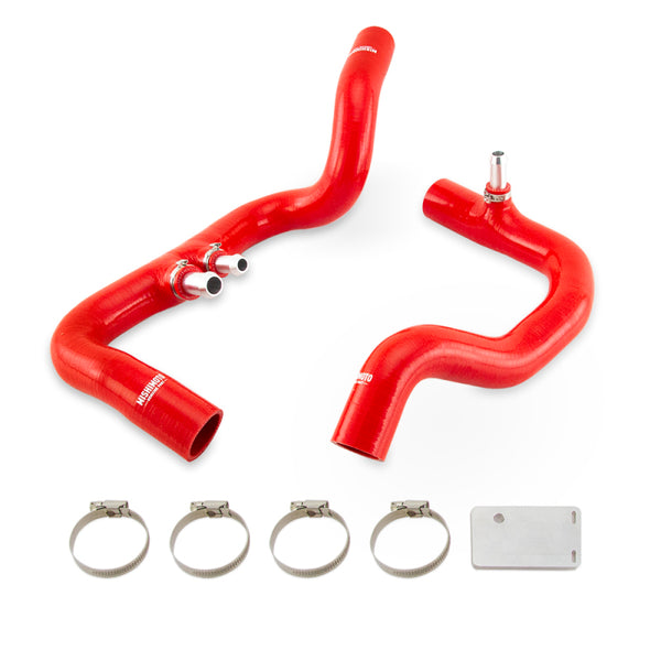 Mishimoto Silicone Coolant Hose Kit Red — 2018+ Jeep Wrangler JL/Gladiator JT 3.6L Automatic (MMHOSE-JLP-18ARD)