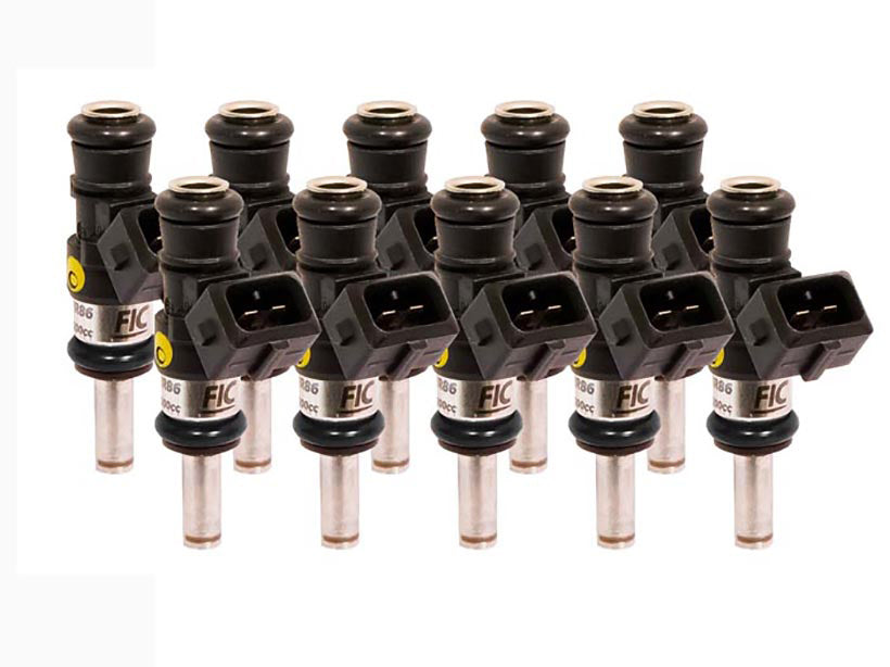 Jeu d'injecteurs 1200cc FIC Audi Audi R8 2015+ Fuel Injector Clinic (High-Z)