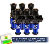 Fuel Injector Clinic Fuel Injector Set — Ford Falcon (110 Lbs/hr At 43.5 PSI Fuel Pressure, FG)