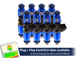 Fuel Injector Clinic Fuel Injector Set (110 Lbs/hr At 43.5 PSI Fuel Pressure, High-Z) (IS403-1200H)