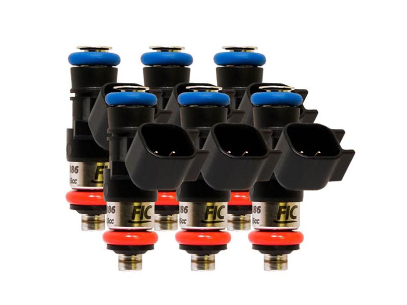 Injecteurs FIC (Fuel Injector Clinic) 1200cc-D (130 lbs/hr à 58 PSI de pression de carburant OE) pour moteurs Jeep 3.6L V6 (High-Z)