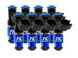 Fuel Injector Clinic Fuel Injector Set (130 Lbs/hr At OE 58 PSI Fuel Pressure, High-Z) (IS305-1200H-D)