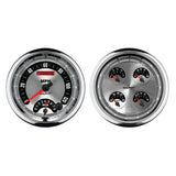 Autometer 5IN QUAD Gauge & TACH/ Speedo Combo AM Muscle (ATM1205)