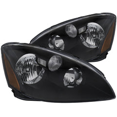 ANZO USA - Crystal Headlight Set - 121109 — 2002-2004 Nissan Altima
