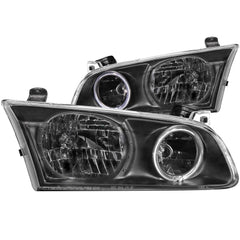 ANZO USA - Crystal Headlight Set w/Halo — 2000-2001 Toyota Camry - 121123