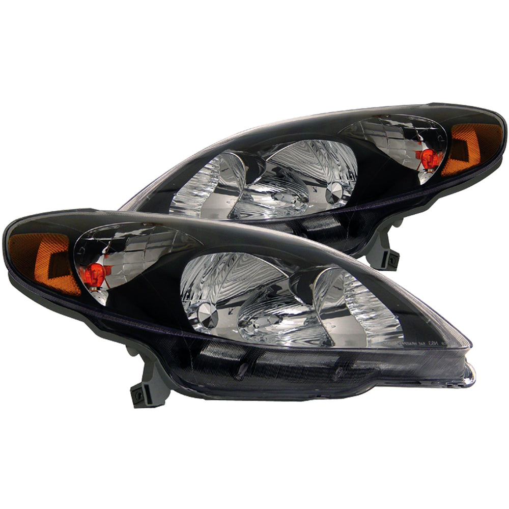 ANZO USA - Crystal Headlight Set - 121133 — 2003-2008 Toyota Matrix