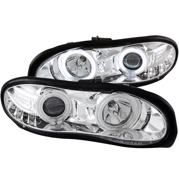 ANZO USA - Projector Headlight Set with Halo - 121159
