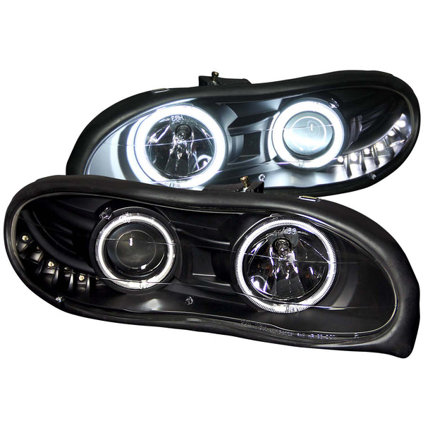 ANZO USA - Projector Headlight Set with Halo - 121160