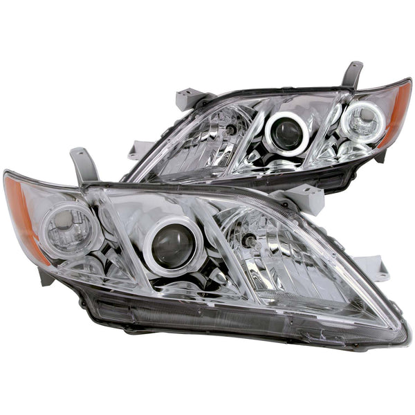 ANZO USA - Ensemble de phares à projecteur avec halo — 2007-2009 Toyota Camry - 121180