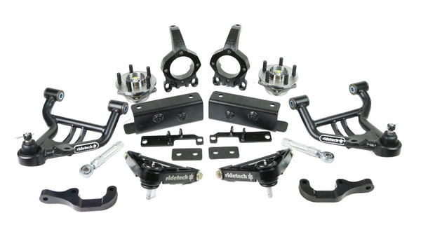 Ridetech Suspension Front SLA Suspension System for 1979-1993 Ford Mustang with aftermarket k-member