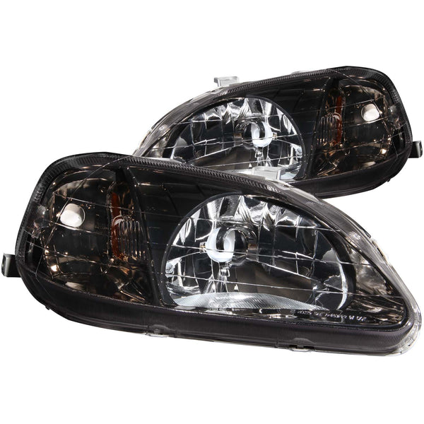 ANZO USA - Ensemble de phares cristal - 121234 — 1999-2000 Honda Civic