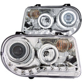 ANZO USA - Projector Headlight Set w/Halo - 121250