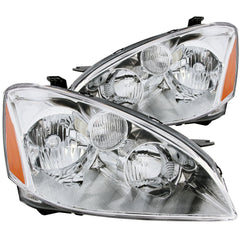 ANZO USA - Crystal Headlight Set - 121259 — 2002-2004 Nissan Altima