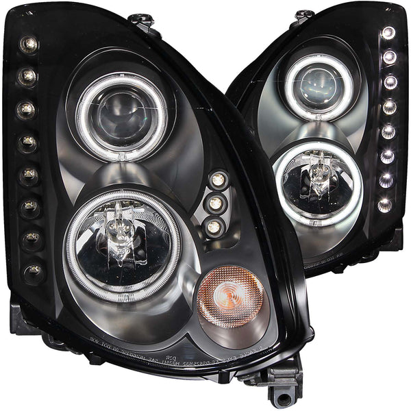ANZO USA - Ensemble de phares à projecteur avec halo - 121363