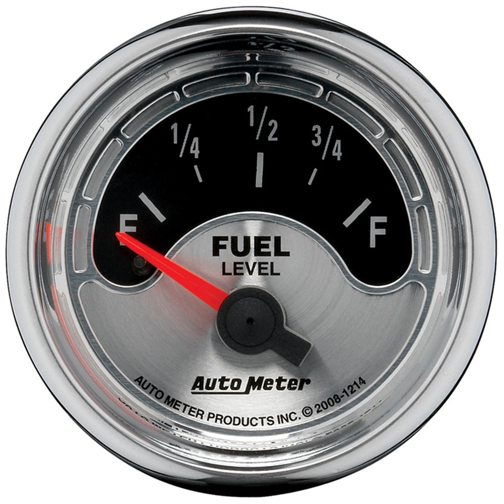 AutoMeter 2-1/16" Fuel Level, 0-90 Ohm, Sse, AM Muscle