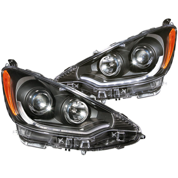 ANZO USA - Ensemble de phares à projecteur - 121474 — 2012-2013 Toyota Prius C