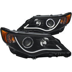 ANZO USA - Projector Headlight Set w/Halo — 2012-2013 Toyota Camry - 121512
