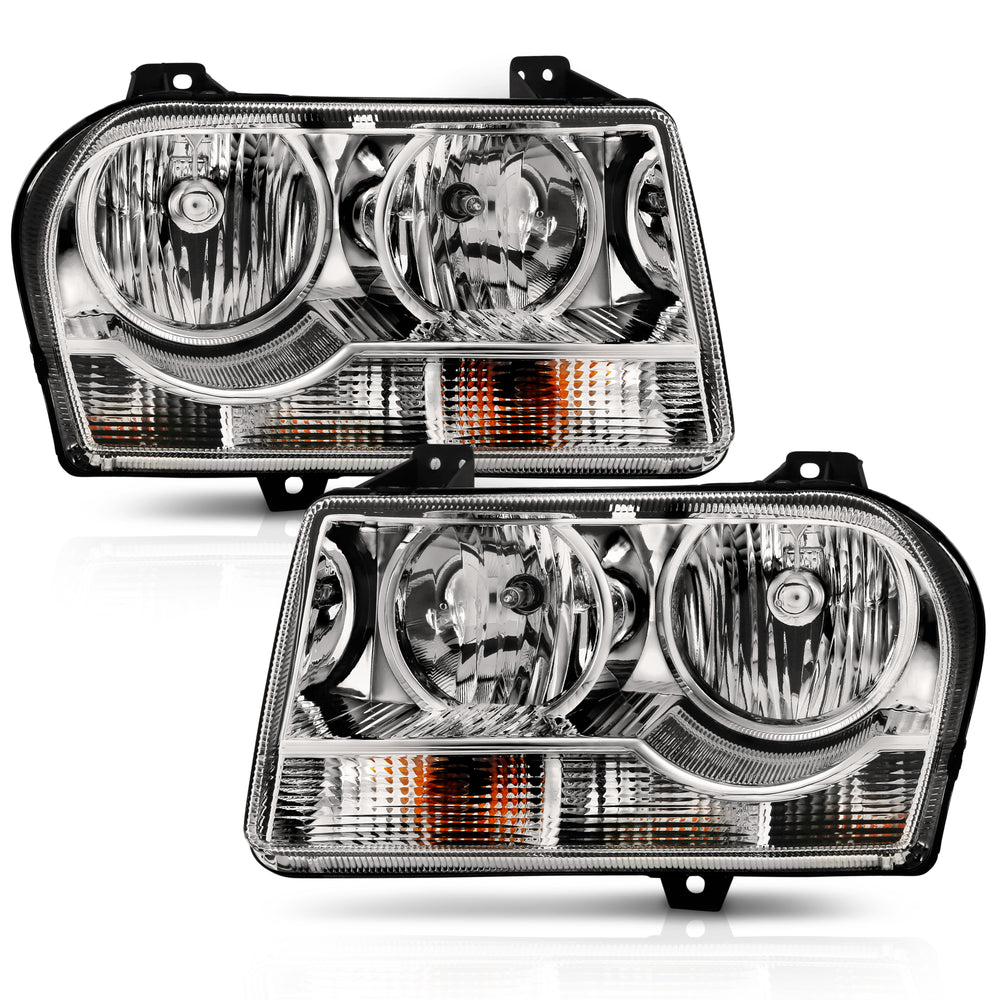 ANZO USA - Crystal Headlights - 121529 — 2005-2010 Chrysler 300