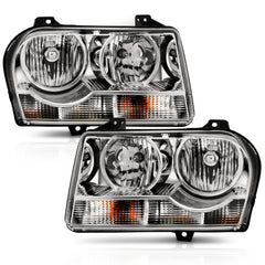 ANZO USA - Crystal Headlights - 121529 — 2005-2010 Chrysler 300