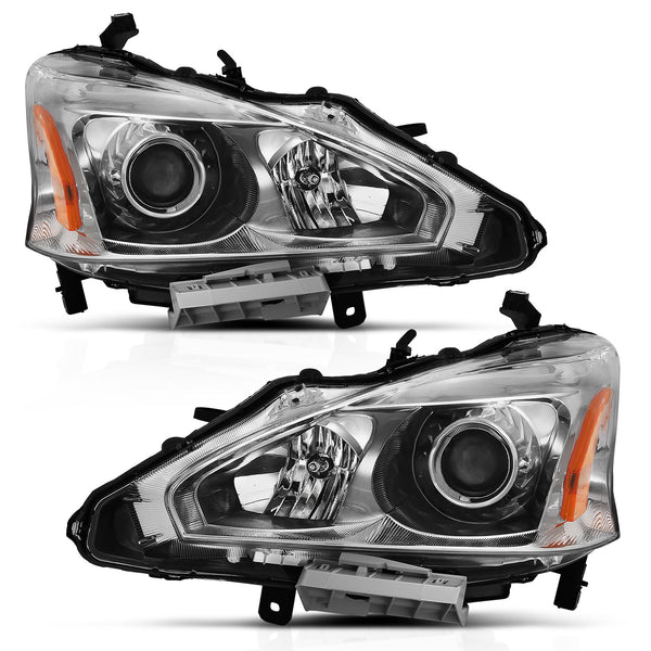 ANZO USA - Projector Headlight - 121550 — 2013-2015 Nissan Altima
