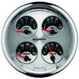 Autometer 5IN QUAD GA FUEL Level 090 American Muscle (ATM1225)
