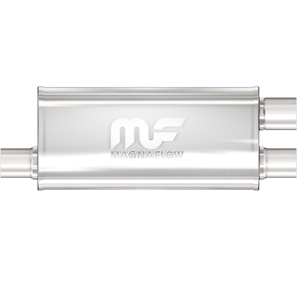 MagnaFlow Exhaust Systems Muffler Performance SS 18X5X8 2.5/2.5 O/D (12265)