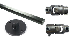 Ridetech Suspension 1965-1979 F100/Camaro Steering Column Ujoint Adapter Kit/Rag Joint To 3/4" 36 Spline